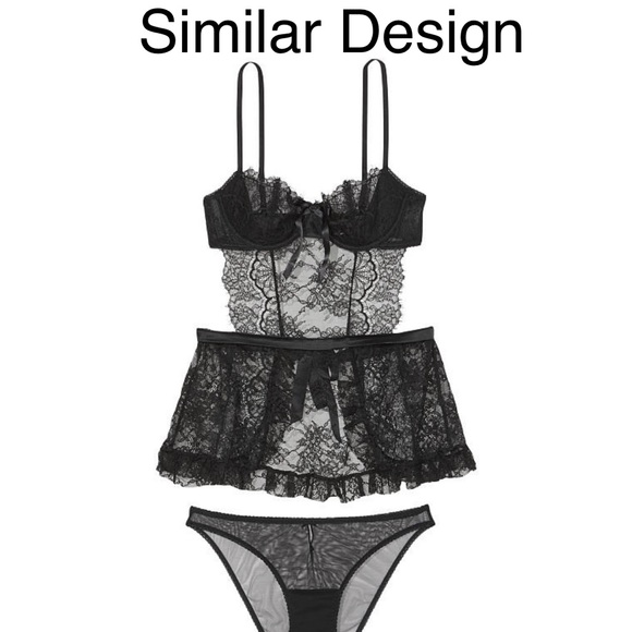 Victoria Secret -VERY SEXY
Wicked La Fleur Open Back Babydoll - NEW - Picture 3 of 3